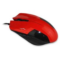 EGÉR  VCOM Gaming Mouse világítós PIROS FEKETE