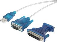 KAB Átalakító renkforce USB to RS232 cable-146/2 soros + adapter 1407351