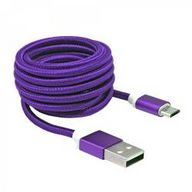 KAB USB micro kábel A/Micro 1.5 méter SBOX/Lila