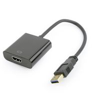 KAB  USB to HDMI adapter/átalakító Cablexpert 15cm