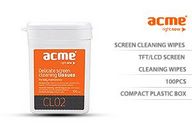 KELL ACME CL-02 TFT/LCD Screen Cleaning Wipes 100db/cs Törlő kendő