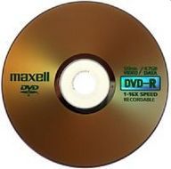 LEMEZ Maxell  DVD-R/1-16x/120perc/4,7GB papírtokos