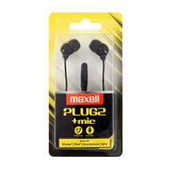 MIC MAXELL PlugZ+mic fejhallgató headset  fekete