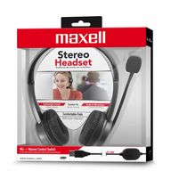 MIC MAXELL USB fejhallgató headset  Fekete HS-HMIC