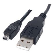 KAB König CABLE-160 Cable:2.0HI-SP USB A-4P 1.8M BLACK cable-163